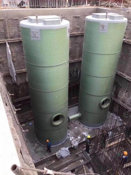 丹东重庆OPPO智能生态科技园安装一体化污水提升泵